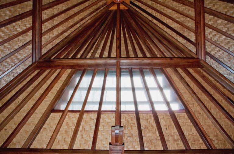 Haiku Ohana Ceiling Woden Eco Architecture