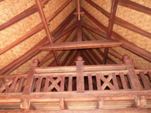 Kaupo Ohana Eco Cottage Inside Ceiling View