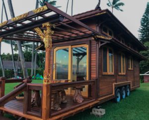 Tiny Temple Homes on Wheels Hawaii Outside View